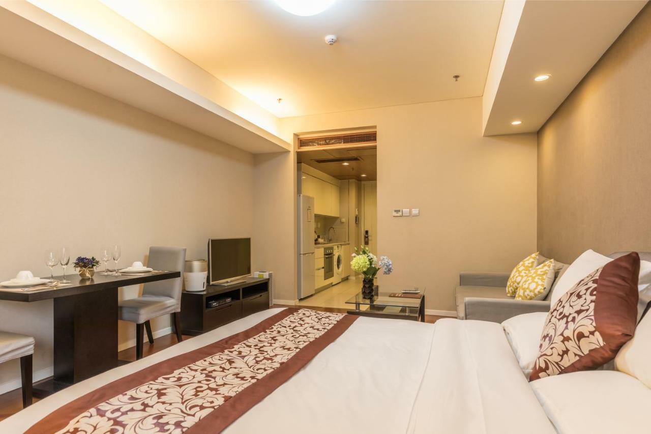 Jiu Du Hui Serviced Apartment Beijing Eksteriør bilde