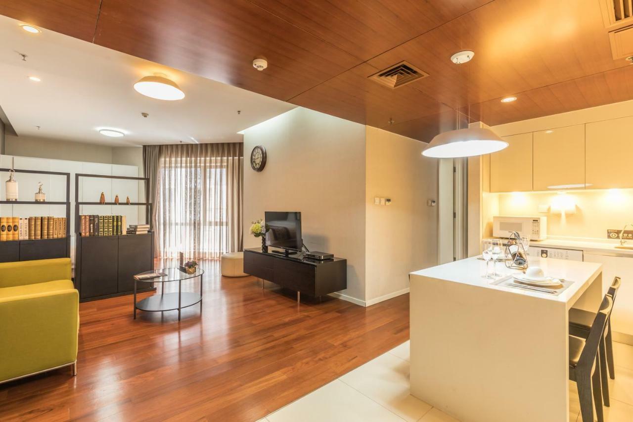 Jiu Du Hui Serviced Apartment Beijing Eksteriør bilde