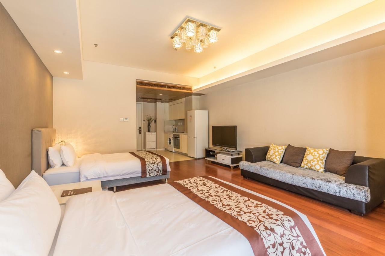 Jiu Du Hui Serviced Apartment Beijing Eksteriør bilde