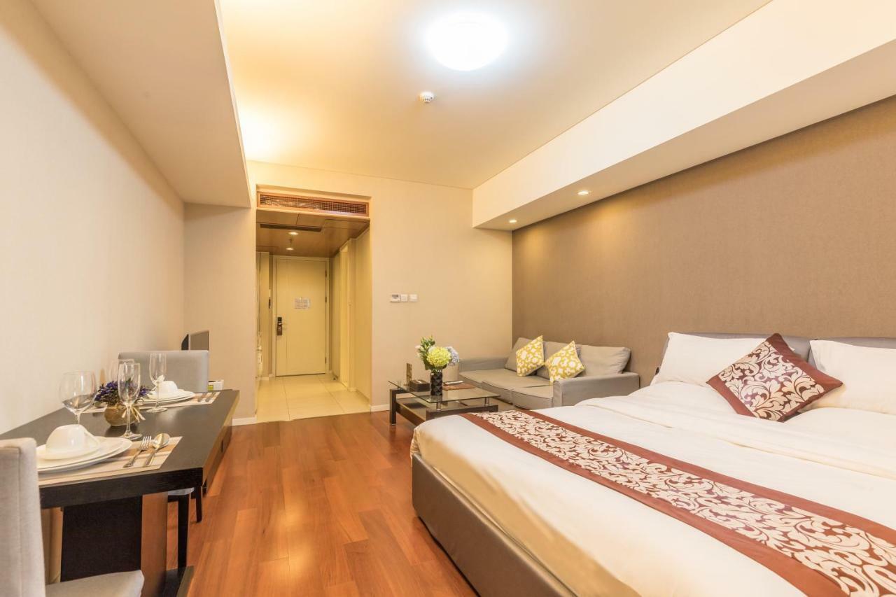 Jiu Du Hui Serviced Apartment Beijing Eksteriør bilde