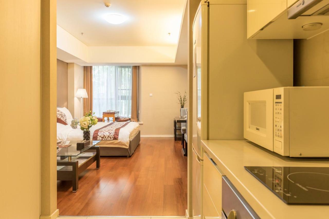 Jiu Du Hui Serviced Apartment Beijing Eksteriør bilde